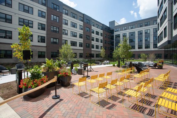 Ribbon cutting event